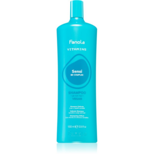 Fanola Vitamins Sensi Delicate Shampoo finom állagú tisztító sampon nyugtató hatással 1000 ml-Ár