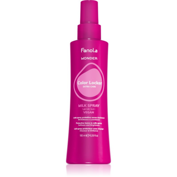 Fanola Wonder Color Locker Extra Care Milk Spray bőrvédő tej spray formában festett hajra 195 ml-Ár
