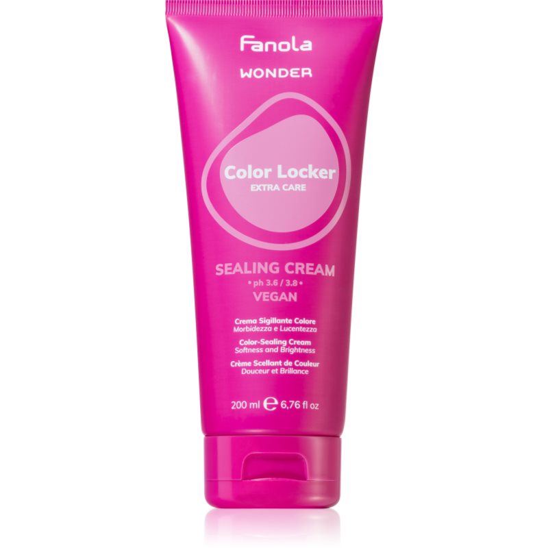 Fanola Wonder Color Locker Extra Care Sealing Cream simító hajkrém festett hajra 200 ml-Ár