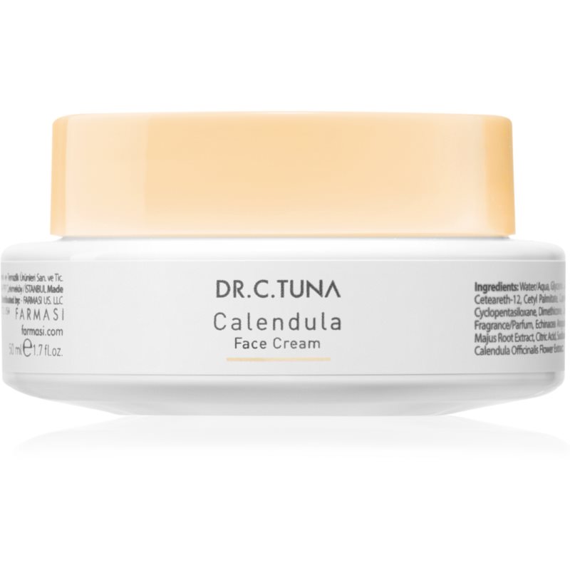 Farmasi Dr. C. Tuna Calendula hidratáló krém száraz és érzékeny bőrre 50 ml