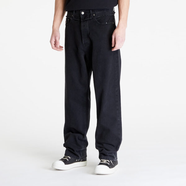 Farmer Ambush Waist Detail Denim Pants Black/ No Color 31-alacsony-ár