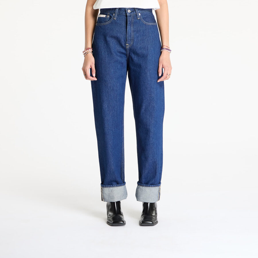 Farmer Calvin Klein Jeans High Rise Straight Jeans Denim W30/L32-alacsony-ár