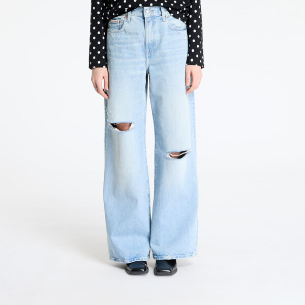 Farmer Calvin Klein Jeans The Wide Leg Light M Jeans Blue 25-alacsony-ár