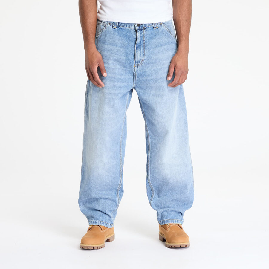 Farmer Carhartt WIP OG Single Knee Pant Blue Burst Washed S-alacsony-ár