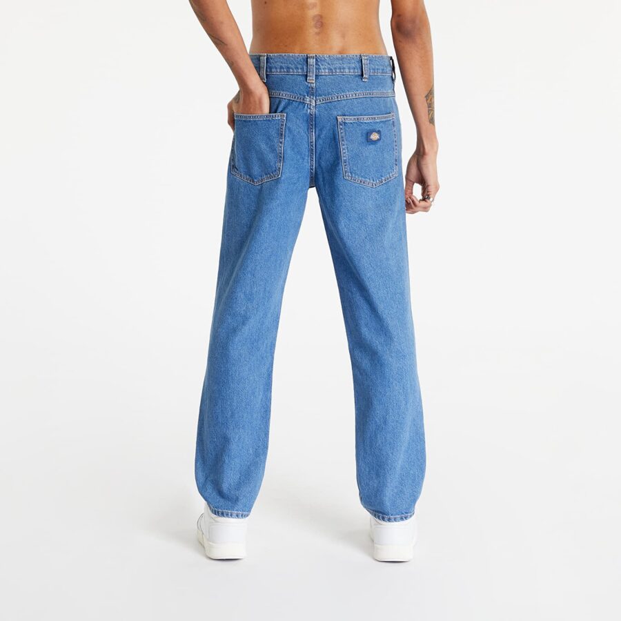 Farmer Dickies Houston Denim Jeans Classic Blue W33/L32-alacsony-ár