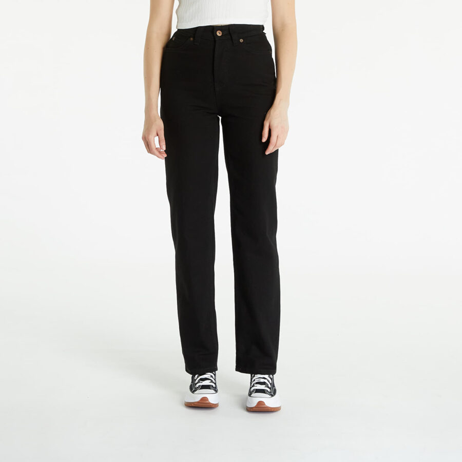 Farmer Dickies Thomasville Denim Trousers Rinsed Black W25-alacsony-ár