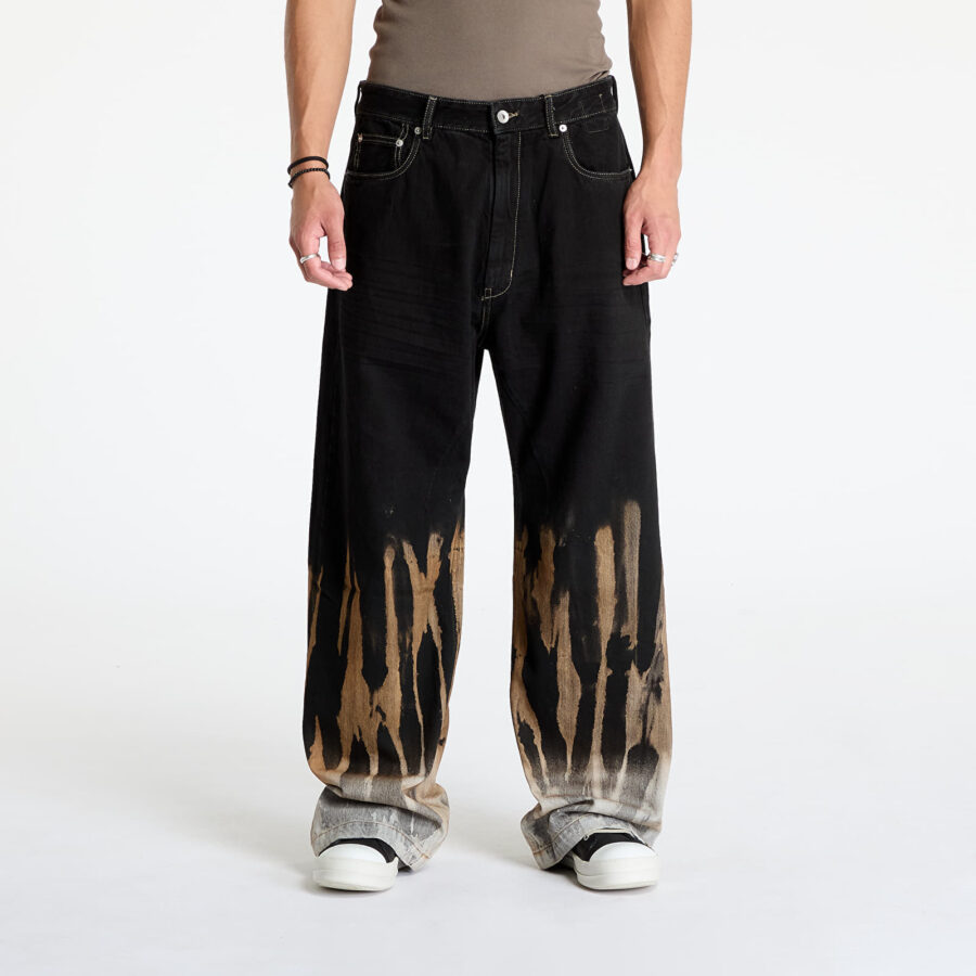 Farmer Rick Owens DRKSHDW Denim Geth Jeans Black/ Terra 32-alacsony-ár