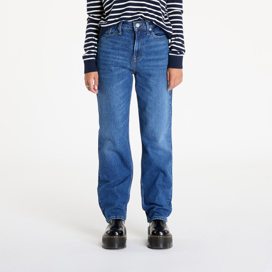 Farmer Tommy Jeans Izzie Hgh Slim Straight Jeans Denim W25/L30-alacsony-ár