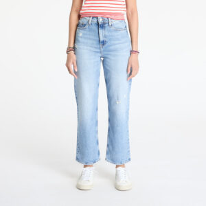 Farmer Tommy Jeans Layla High Rise Slim Straight Jeans Denim Light W28/L30-alacsony-ár