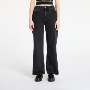 Farmer Tommy Jeans Mia Mid Rise Relaxed Straight Jeans Denim Black W26/L30-alacsony-ár