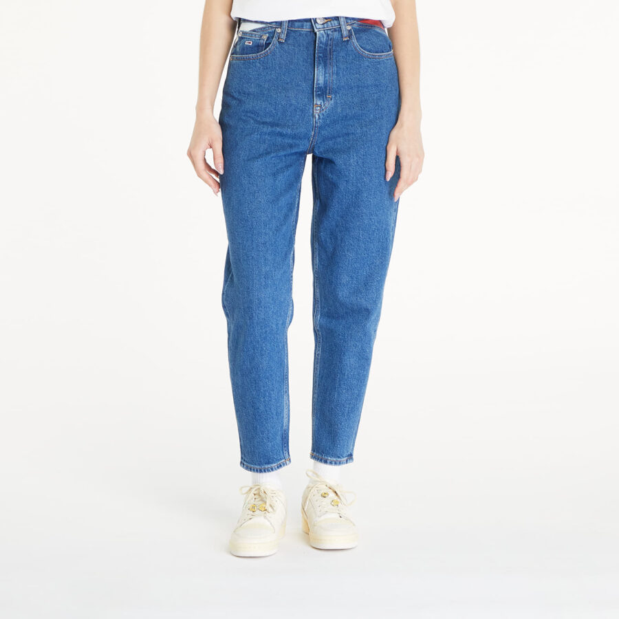 Farmer Tommy Jeans Mom Jean Ultra High Tapered Flag Denim Medium W27/L30-alacsony-ár