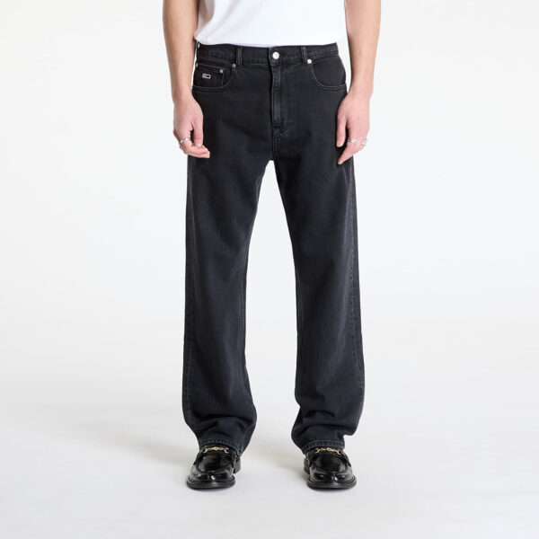 Farmer Tommy Jeans Otis Regular Straight Jeans Denim Black W31/L32-alacsony-ár