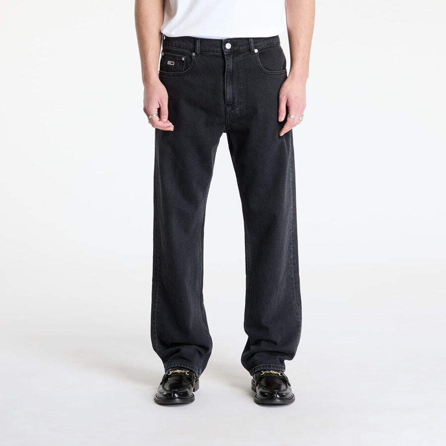 Farmer Tommy Jeans Otis Regular Straight Jeans Denim Black W31/L32-alacsony-ár