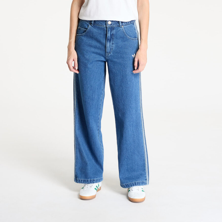 Farmer adidas Adicolor Denim 3 Stripes Track Pants Indigo Denim 28/30-alacsony-ár