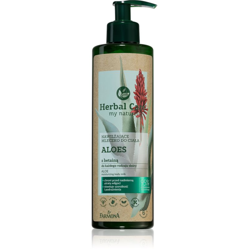 Farmona Herbal Care Aloe Vera hidratáló testápoló tej aloe verával 400 ml-Ár