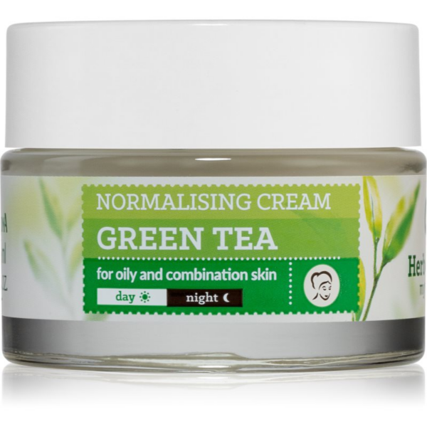 Farmona Herbal Care Green Tea normalizáló és mattító nappali és éjszakai krém kombinált és zsíros bőrre 50 ml-Eredeti