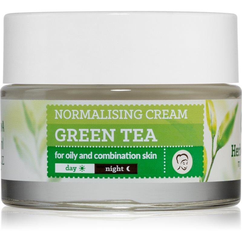 Farmona Herbal Care Green Tea normalizáló és mattító nappali és éjszakai krém kombinált és zsíros bőrre 50 ml-Eredeti