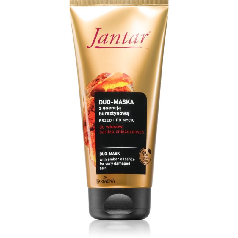 Farmona Jantar Amber Essence helyreállító hajpakolás töredezett