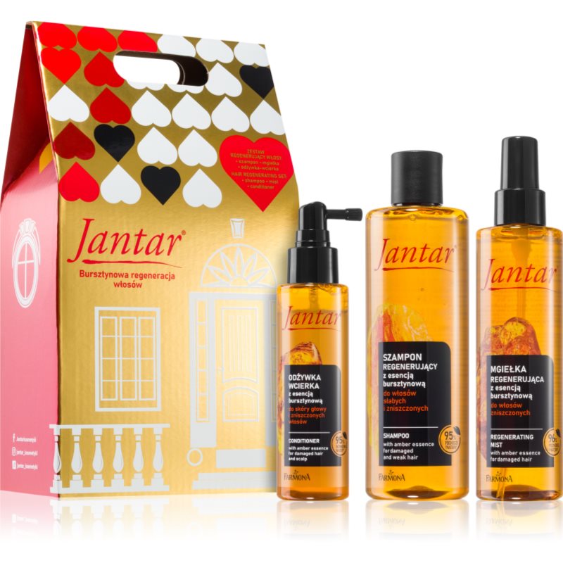 Farmona Jantar Damaged Hair ajándékszett hajra 3 db-Ár