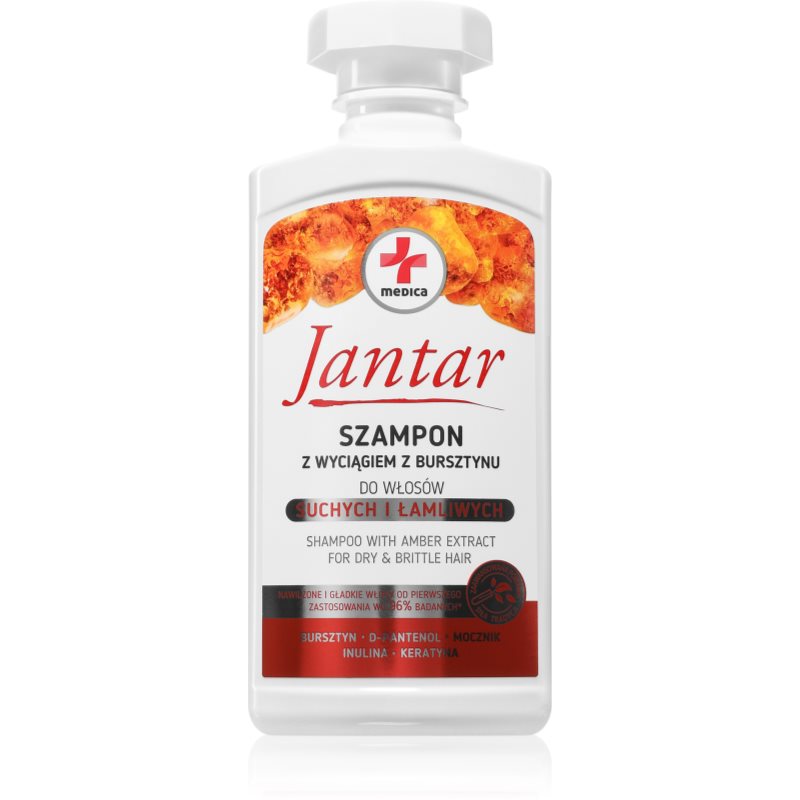 Farmona Jantar Medica intenzíven tápláló sampon száraz hajra 330 ml-ár