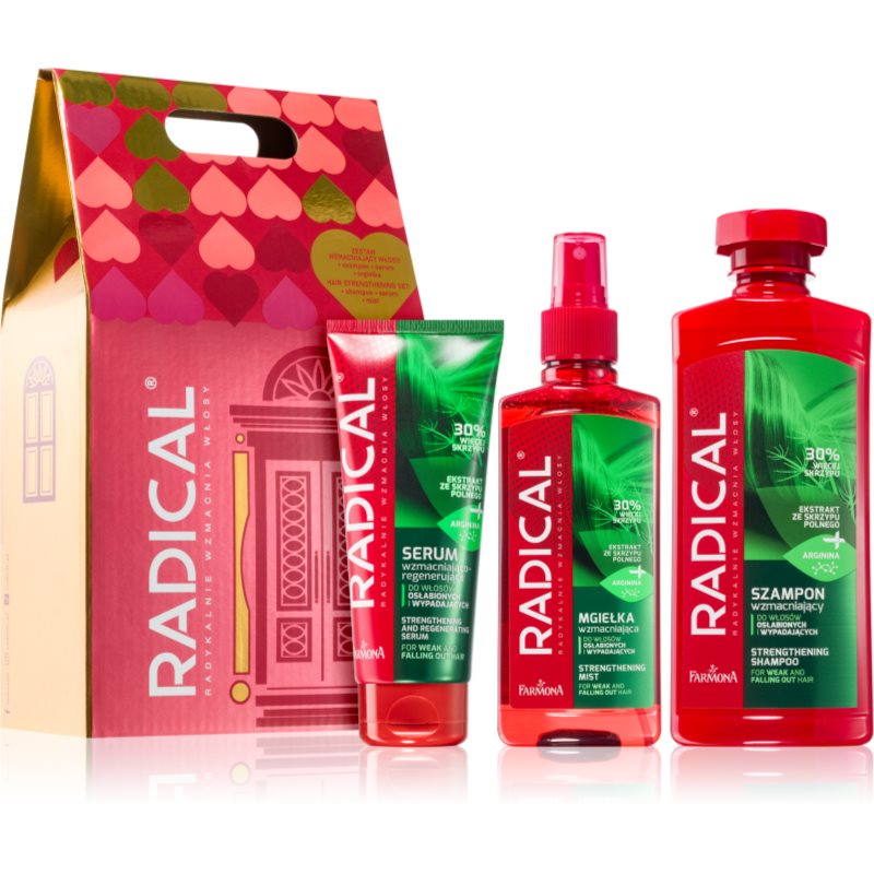 Farmona Radical Hair Loss ajándékszett meggyengült hajra 3 db-Ár