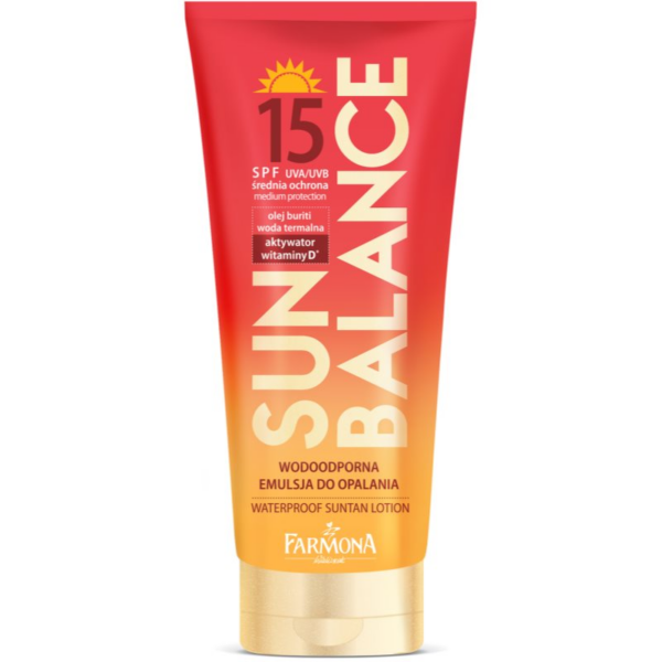 Farmona Sun Balance vízálló napozótej SPF 15 150 ml-Ár