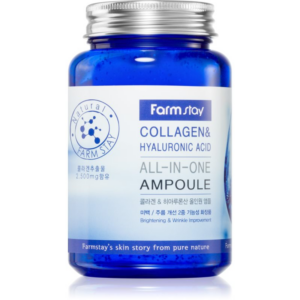 Farmstay Collagen & Hyaluronic Acid All-In-One Ampoule revitalizáló arcszérum 250 ml-Ár