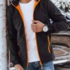 Fekete férfi softshell dzseki Dstreet