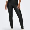 Fekete műbőr leggings JDY Soya - Női
