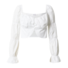 Femme Luxe Blúz 'PERLA'  fehér-hu