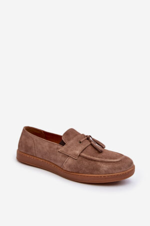 Férfi Velúr Loafers Cipők Zazoo
