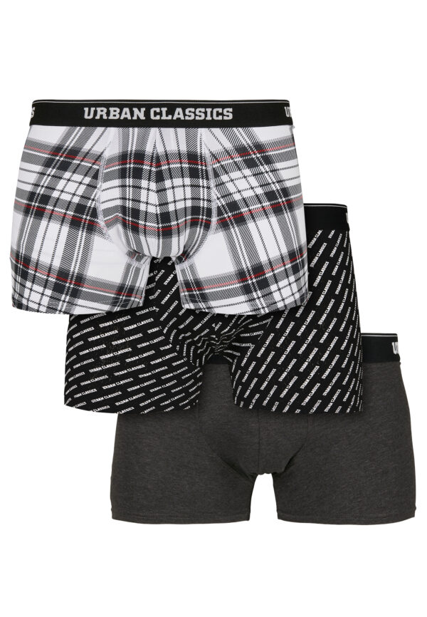 Férfi boxeralsó Urban Classics Plaid