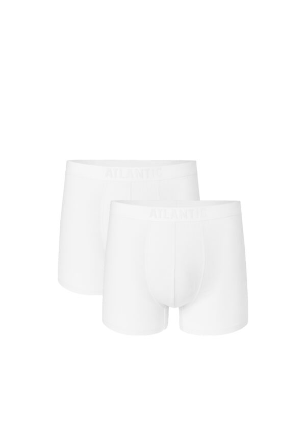 Férfi boxerek Atlantic i586_BMH-016-BIAŁY