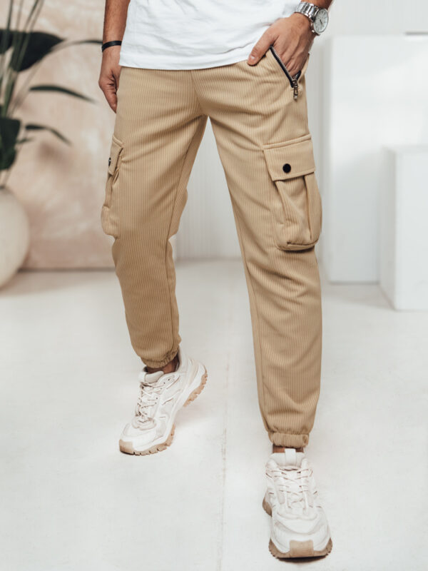 Férfi cargo nadrág khaki Dstreet