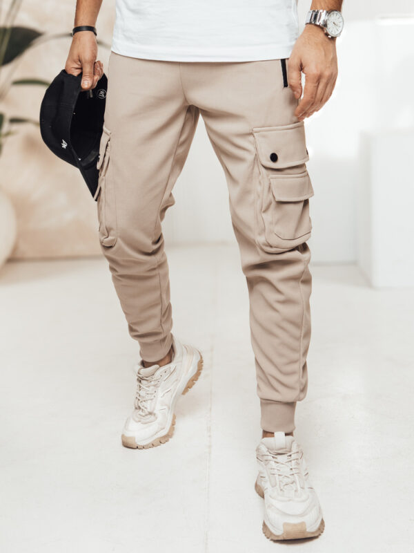 Férfi cargo nadrág khaki Dstreet