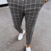 Férfi chino nadrág Szín Sötétszürke DSTREET