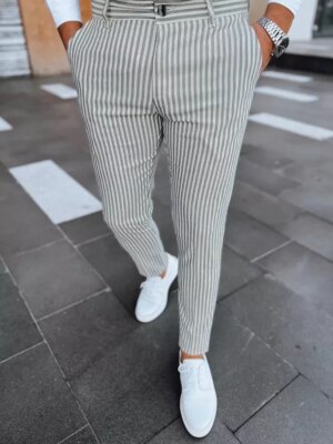 Férfi chino nadrág Szín Világoszürke DSTREET