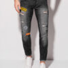 Férfi farmer Edoti P1303/black_120650