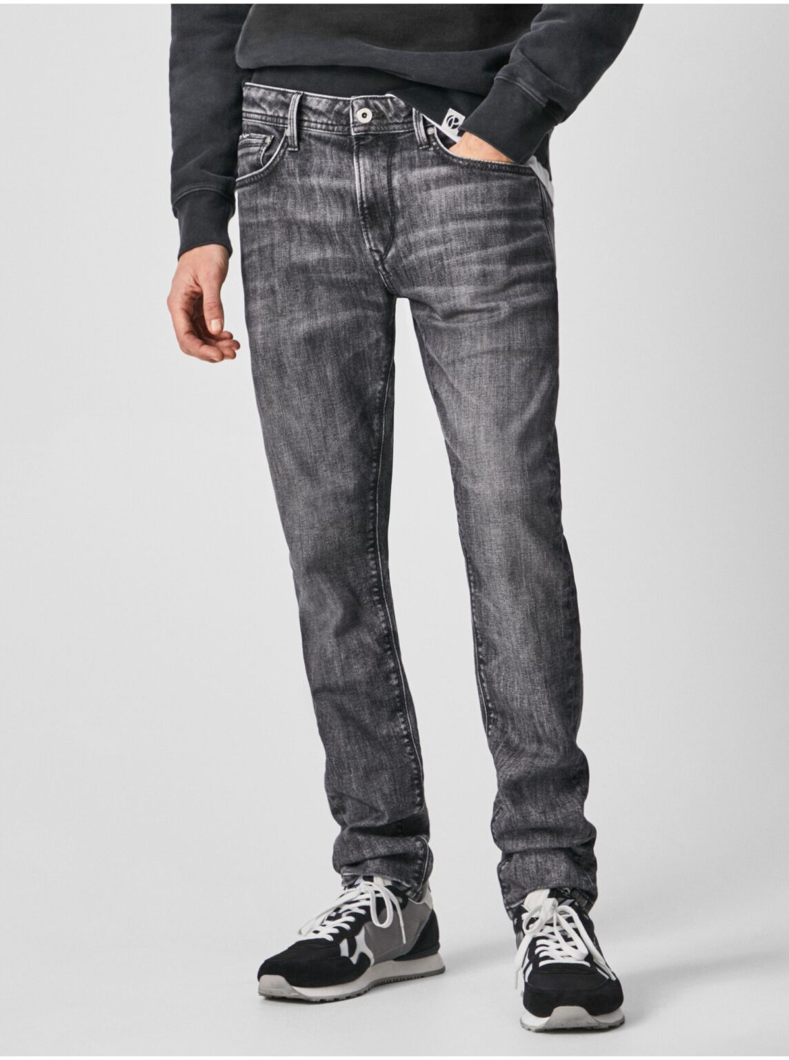 Férfi farmer Pepe Jeans Gray