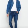 Férfi farmernadrág Trendyol Slim Fit