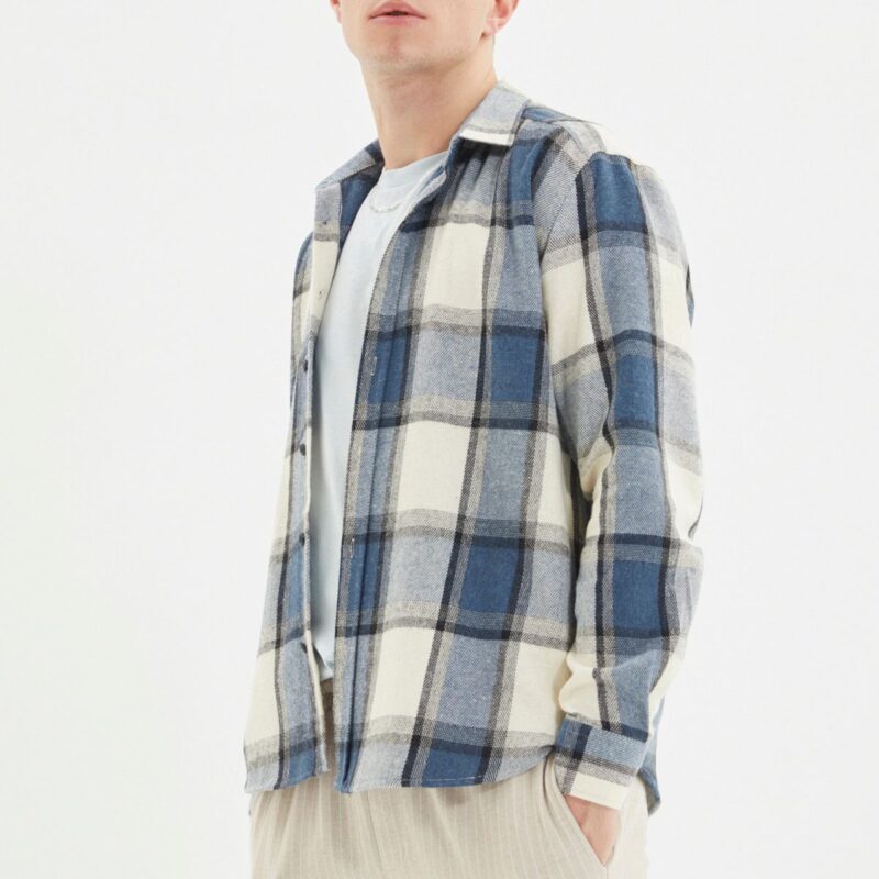 Férfi ing Trendyol Checkered