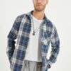 Férfi ing Trendyol Pleated