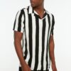 Férfi ing Trendyol Striped