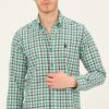 Férfi ing dewberry Green