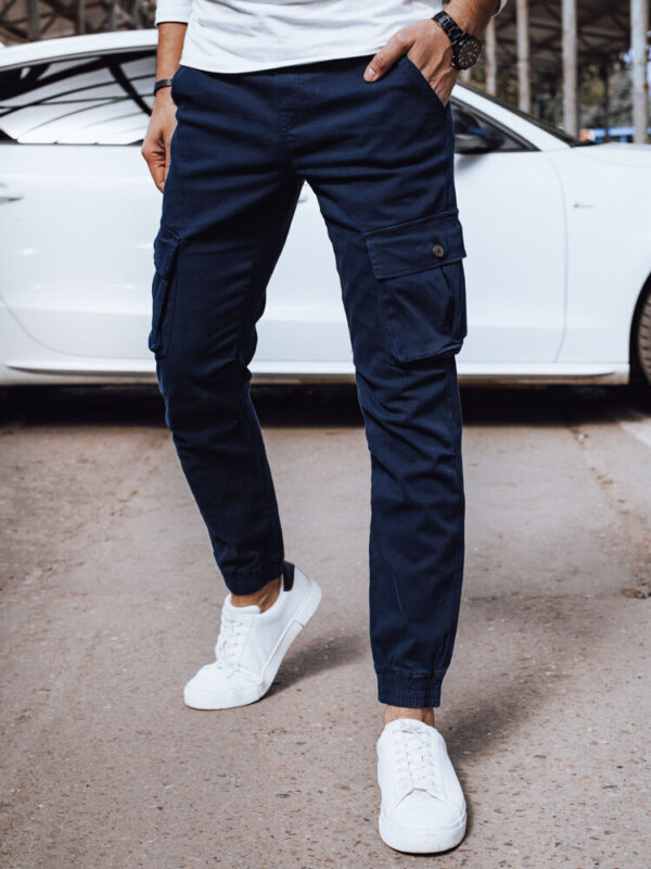 Férfi jogging nadrág Szín Gránátkék DSTREET