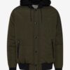 Férfi kabát Blend Khaki
