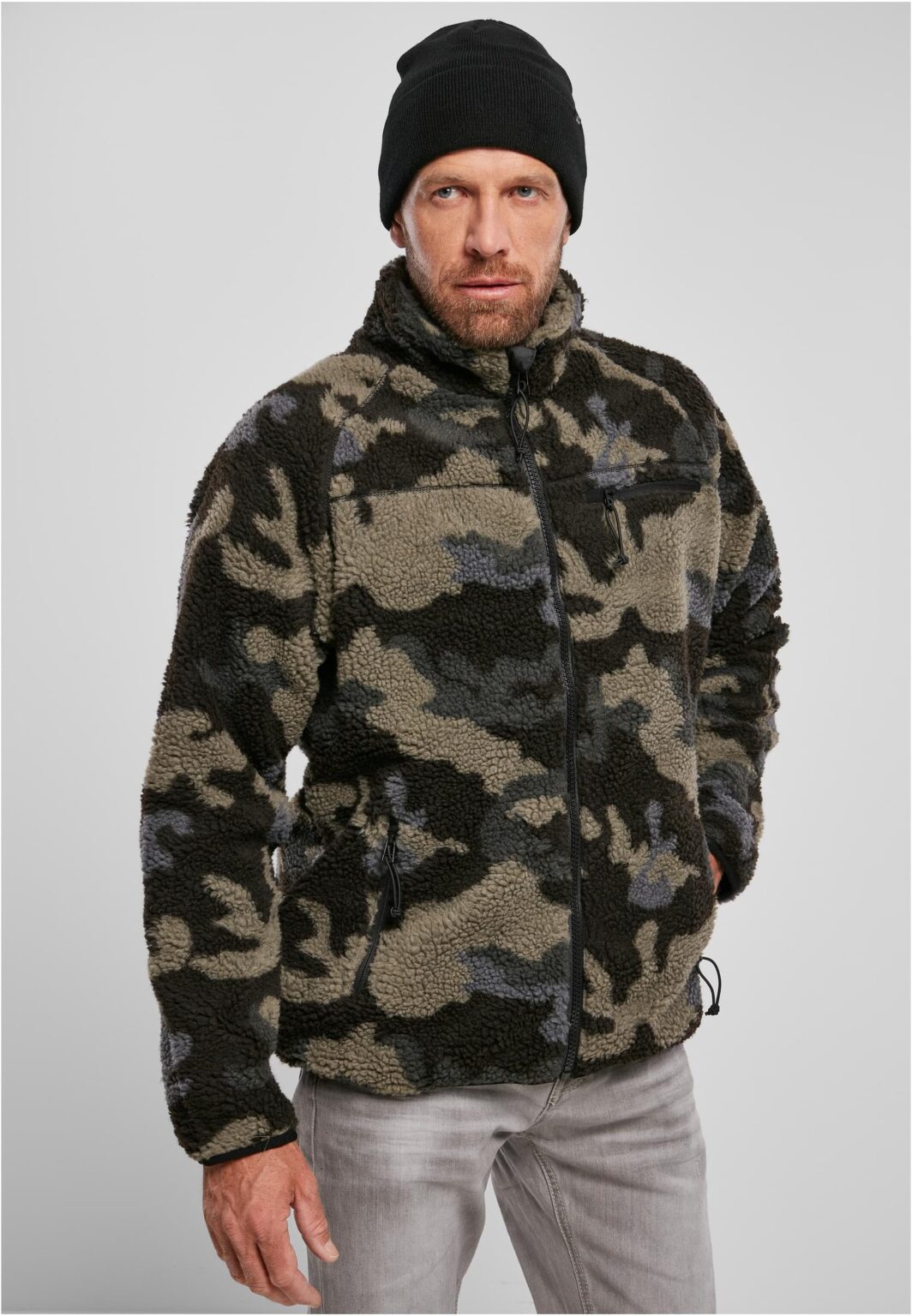 Férfi kabát Urban Classics Camo