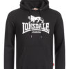 Férfi kapucnis pulóver Lonsdale 117033-Green/White