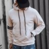 Férfi kapucnis pulóver Szín Camel DSTREET