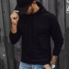 Férfi kapucnis pulóver Szín Fekete DSTREET